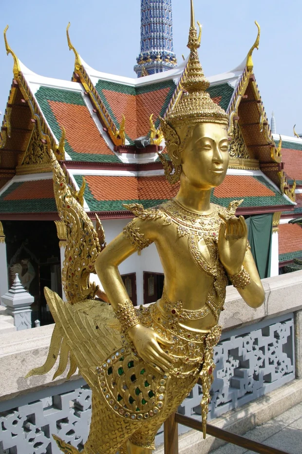 Wat Phra Kaew, Kinnara, Bangkok, Thailand