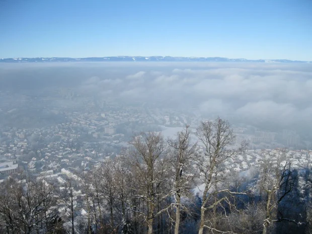 2009-01-11 View from Gurten near Berne in Winter 03