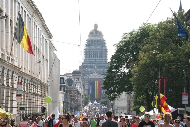 Fête nationale belge à Bruxelles le 21 juillet 2016 - Palais de Justice de Bruxelles 04
