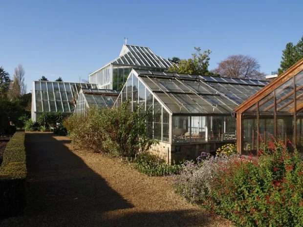 The Glasshouse Range, Cambridge University Botanic Garden - geograph.org.uk - 615128