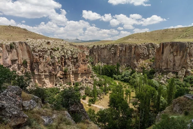 Ihlara valley canyon