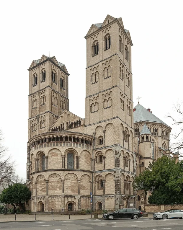 Cologne, Germany. Basilica of St. Gereon