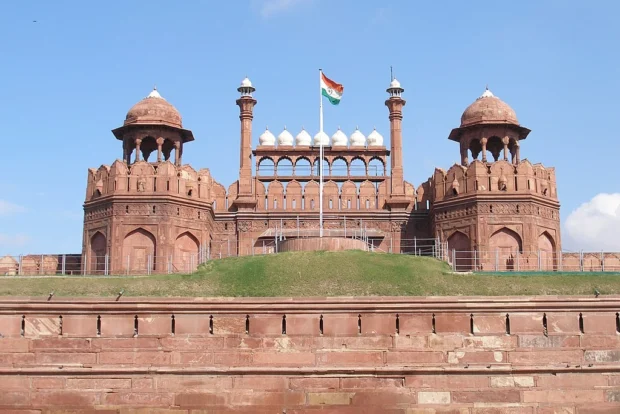 Delhi, India, Red Fort Facade