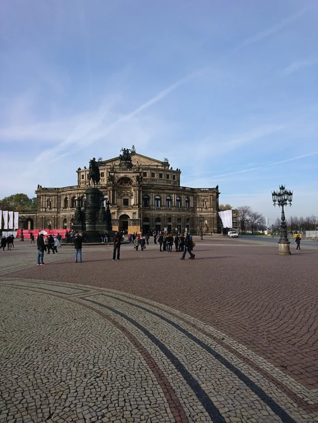 Wiki Loves Monuments Semperoper Dresden Opera House in Saxony