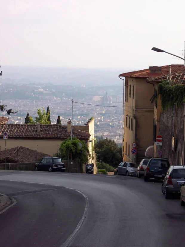 Florence from Fiesole, Tuscany, Italy