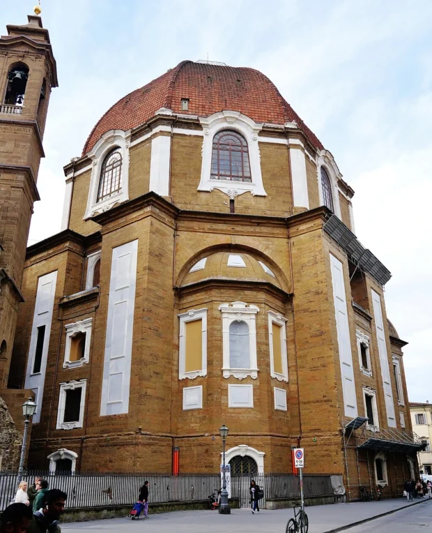 Firenze Basilica di San Lorenzo Esterno Cappella dei Principi