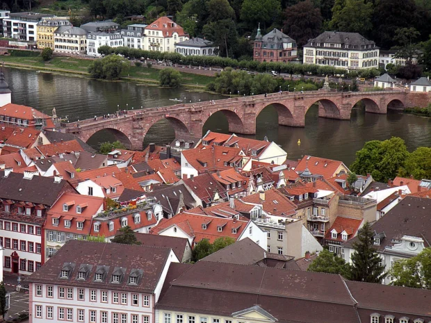 Heidelberg. Karl-Theodor bridge