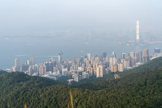 2024-12-27 View of Hong Kong from High West Peak 1