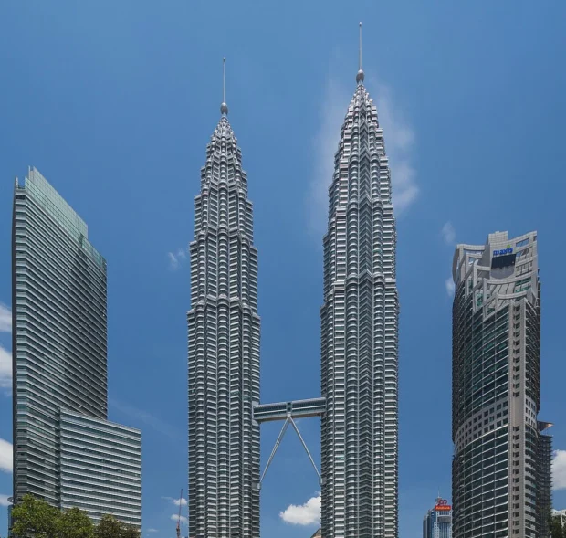 Petronas Towers Inspiring Awe Above Kuala Lumpur Skyline