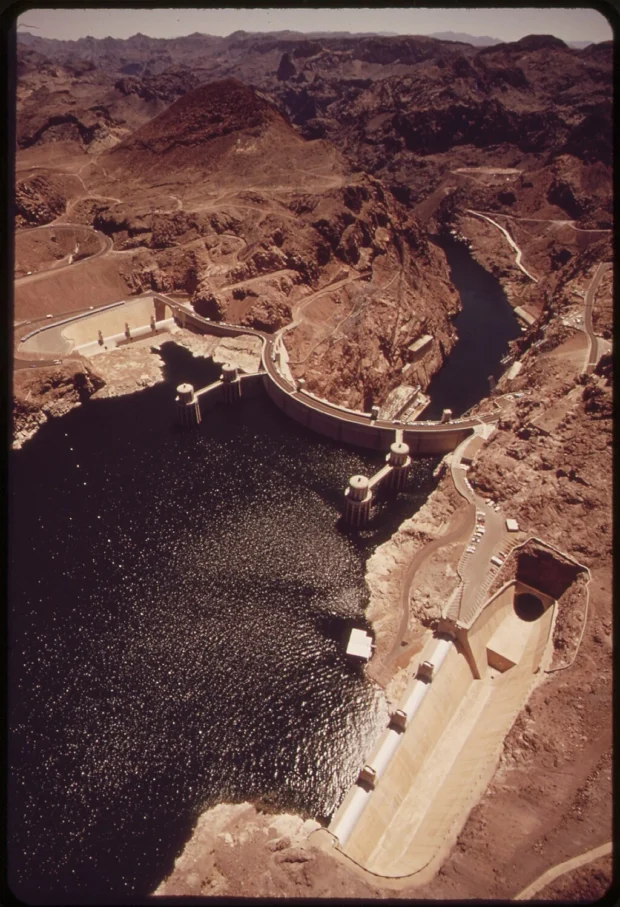 Las Vegas, United States, Hoover Dam HOOVER DAM ON THE COLORADO RIVER