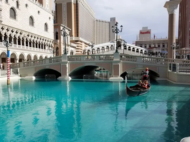 Canal ride at The Venetian, Las Vegas