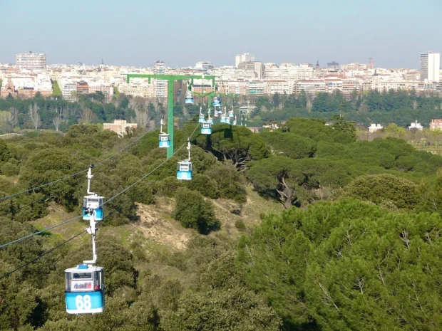 Madrid desde el teleférico que lleva a la Casa de Campo - panoramio