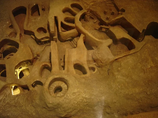 Malta Hypogeum Modell
