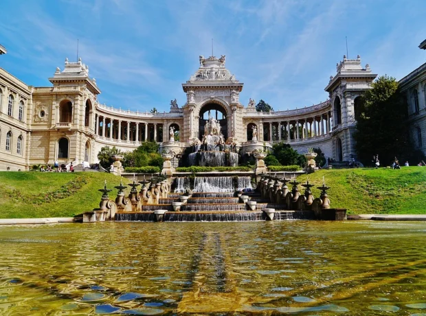 Marseille Palais Longchamp Face Ouest 05