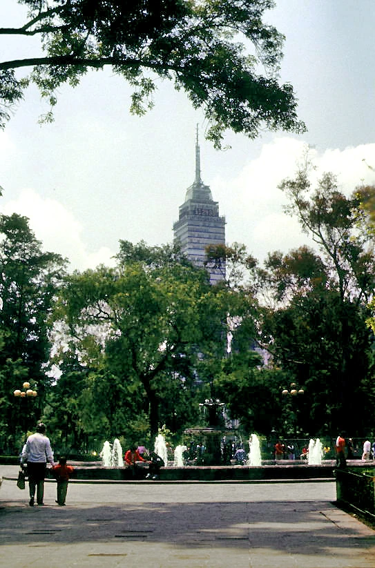 Ciudad de México, Alameda Central 1986 01