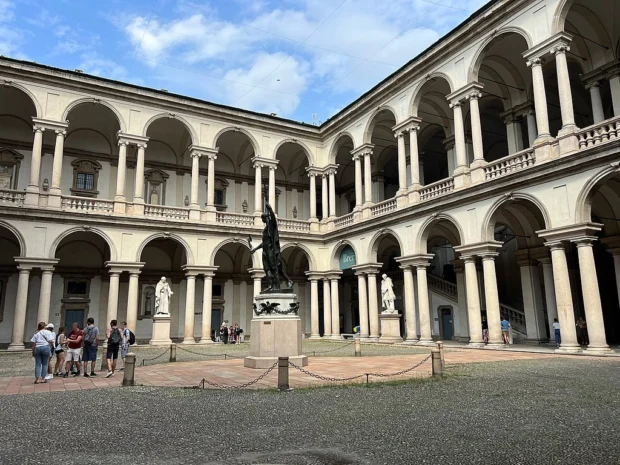 Cour Intérieure Palais Brera - Milan (IT25) - 2022-09-03 - 4