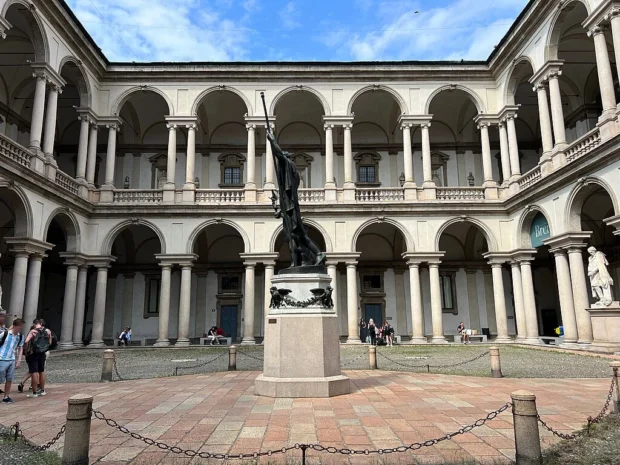 Cour Intérieure Palais Brera - Milan (IT25) - 2022-09-03 - 3