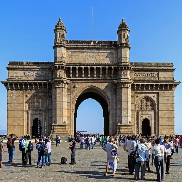Mumbai, India, People At Gateway Of India Mumbai 03-2016 30 Gateway of India