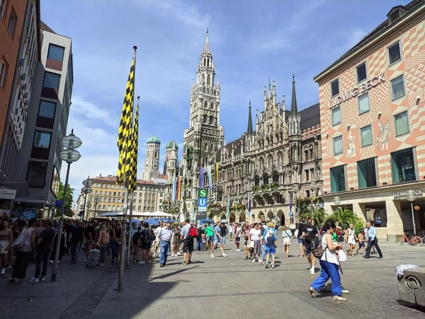 Marienplatz, August 2022