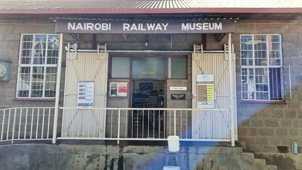 Nairobi Railway Museum reception entrance