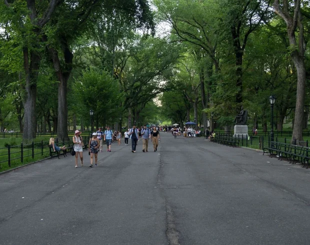 Central Park Mall and Literary Walk 1