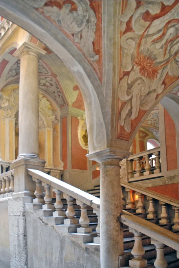 Palais Lascaris - Escalier