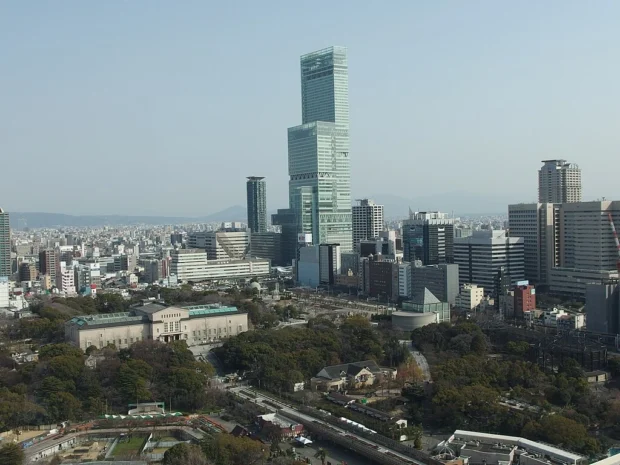 Abeno Harukas from Tsutenkaku Tower @ Shinsekai @ Osaka (13382473483)