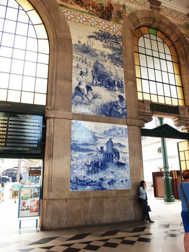 Porto, São Bento station, azulejos (2)