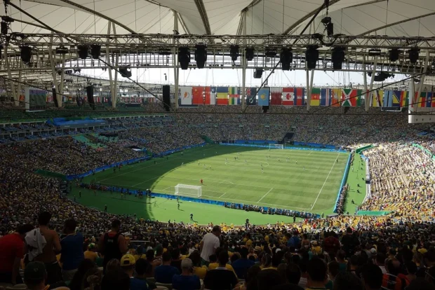 Brazil vs Honduras, men's football tournament at the 2016 Summer Olympics, Maracanã Stadium, Rio de Janeiro, Brazil