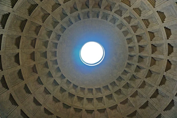 Rome, Italy, Pantheon Oculus Oculus Pantheon Rome 04 2016 6426