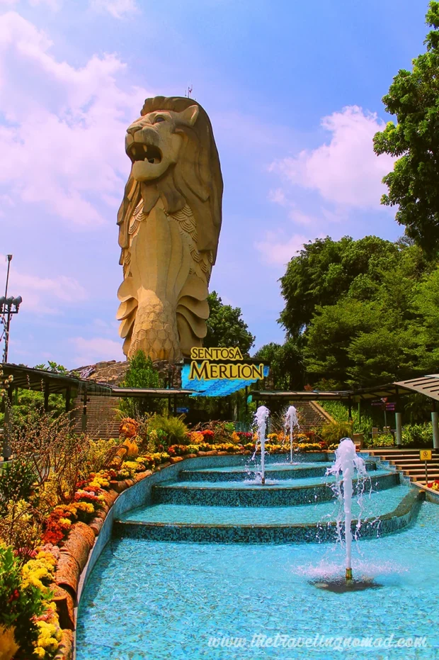 Merlion on Sentosa Island, Singapore. (12748865275)