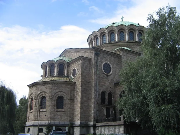 Old church in Sofia, Bulgaria September 2005