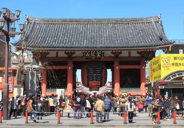 Tokyo, Japan, Sensoji Kaminarimon Gate Asakusa Sensoji Kaminarimon 2012