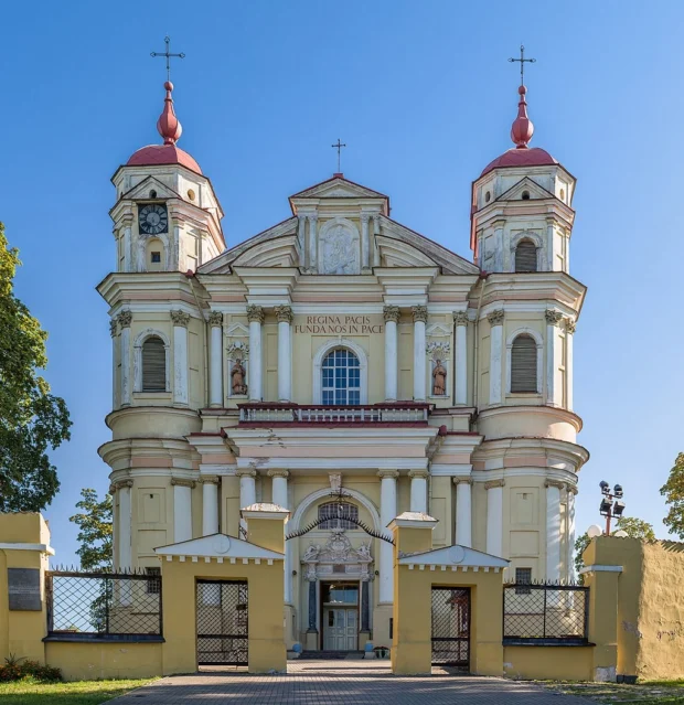 St. Peter and St. Paul's Church Exterior, Vilnius, Lithuania - Diliff
