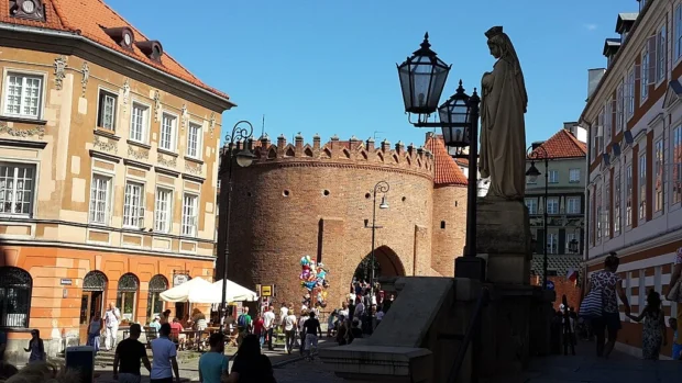 Warsaw, Poland, Barbakan Warsaw Barbakan-Warsaw