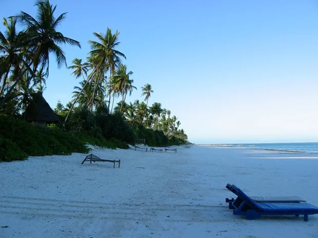Zanzibar east coast pristine beach